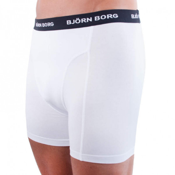 3PACK Boxershorts för herrar Bjorn Borg vit (9999-1028-00011)