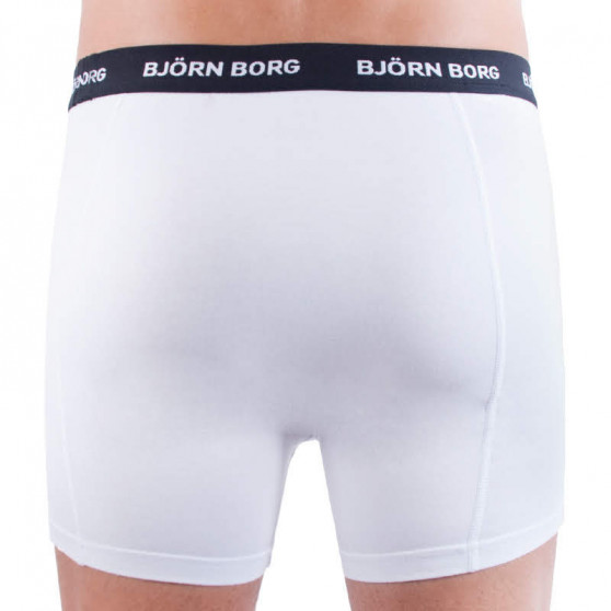 3PACK Boxershorts för herrar Bjorn Borg vit (9999-1028-00011)