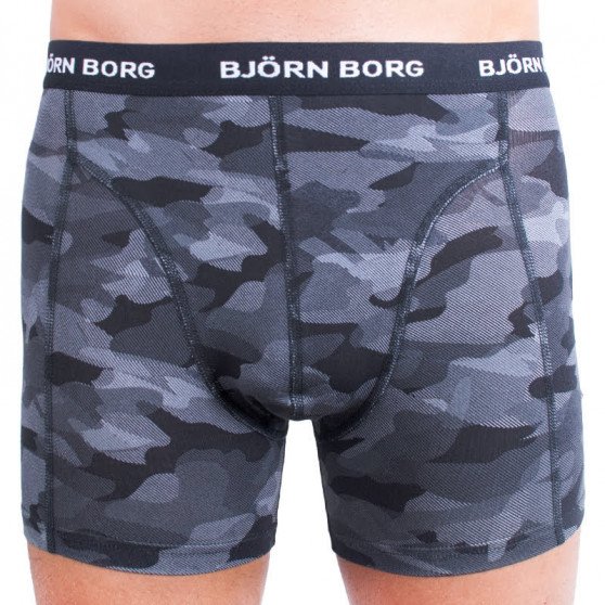 3PACK Boxershorts för herrar Bjorn Borg multicolour (9999-1132-90651)