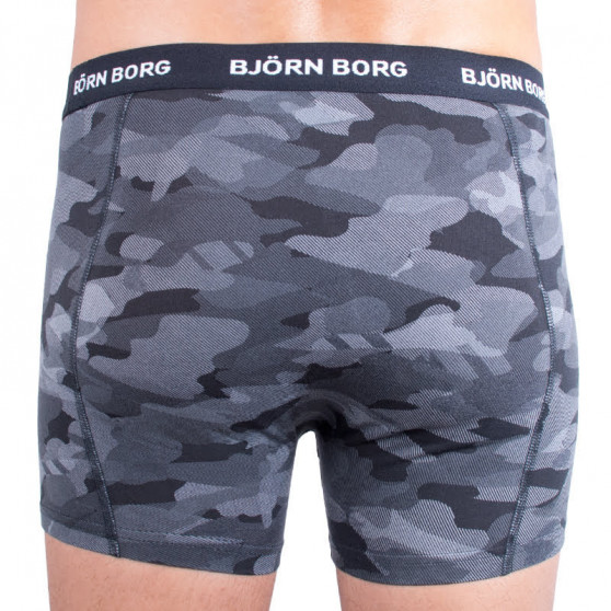 3PACK Boxershorts för herrar Bjorn Borg multicolour (9999-1132-90651)