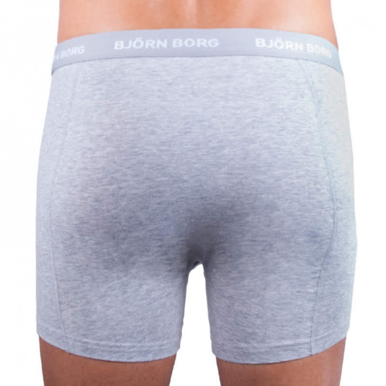 3PACK Boxershorts för herrar Bjorn Borg multicolour (9999-1132-90651)