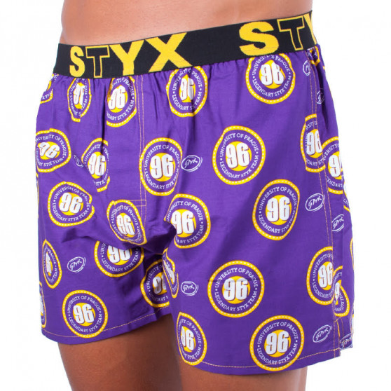 Boxershorts för herrar Styx konst sport gummi universitet (B754)