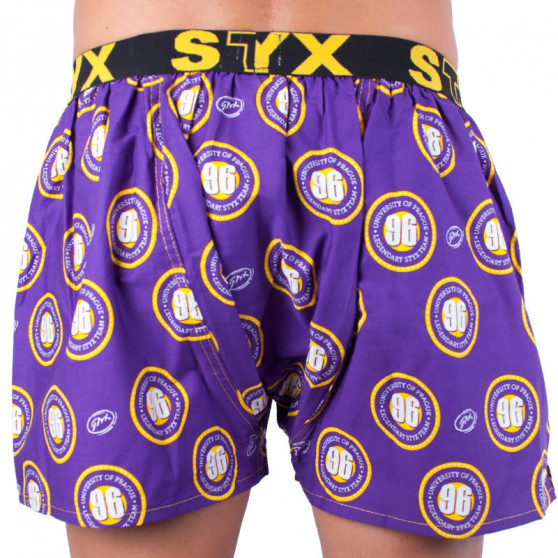 Boxershorts för herrar Styx konst sport gummi universitet (B754)