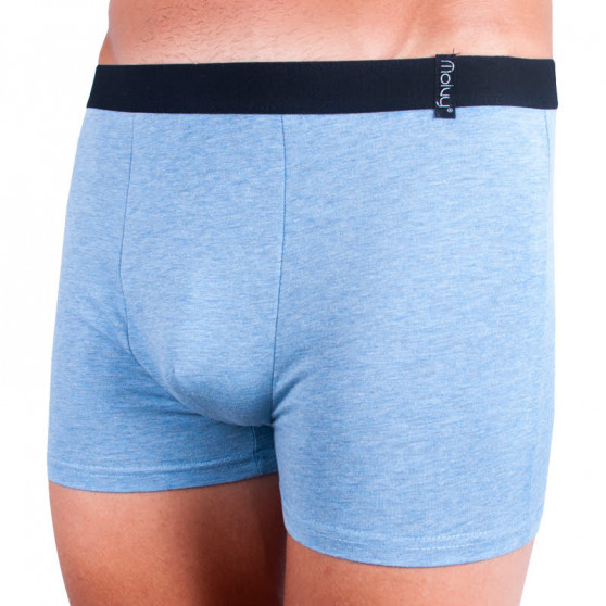 Boxershorts för herr Molvy ljusblå (MP-984-BEU)