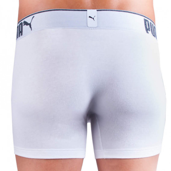 3PACK Boxershorts för herrar Puma vit (681030001 300)