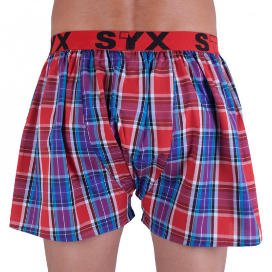 Boxershorts för herrar Styx sport elastisk flerfärgad (B711)