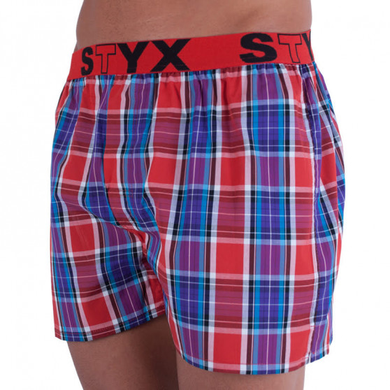 Boxershorts för herrar Styx sport elastisk flerfärgad (B711)