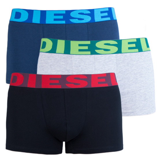 3PACK Boxershorts för herrar Diesel multicolour (00SAB2-0GAPG-12)