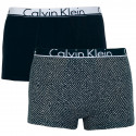 2PACK Boxershorts för herrar Calvin Klein svart (NU8643A-6NS)