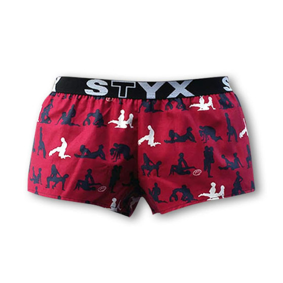 Damshorts Styx konst sport gummi kamasutra (T555)