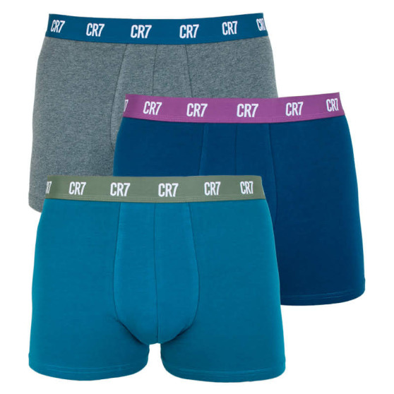 3PACK Boxershorts för herrar CR7 multicolour (8100-49-647)