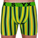 Boxershorts för män Styx lång sport elastisk flerfärgad (U865)