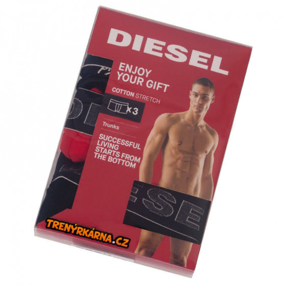 3PACK Boxershorts för herrar Diesel multicolour (00ST3V-0AAVL-E3976)