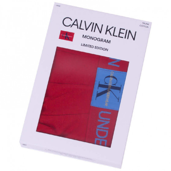 Boxershorts för herrar Calvin Klein röd (NB1678A-RYM)