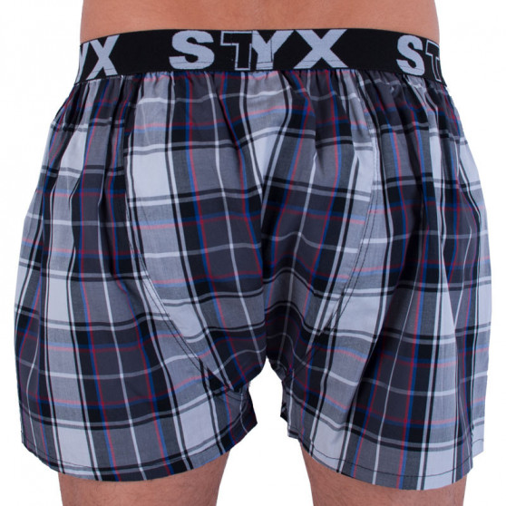 Boxershorts för herrar Styx sport elastisk flerfärgad (B708)