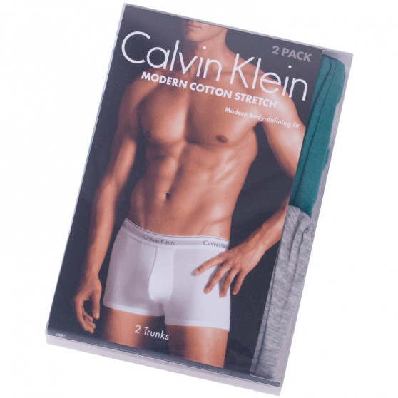 2PACK Boxershorts för herrar Calvin Klein multicolour (NB1086A-PNZ)