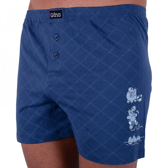 boxershorts för herrar Gino blå (75125)