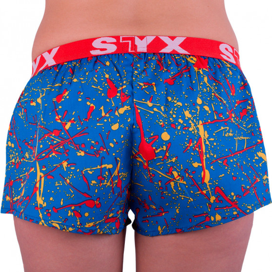 Damshorts Styx art sport gummi Jáchym färgad (T755)