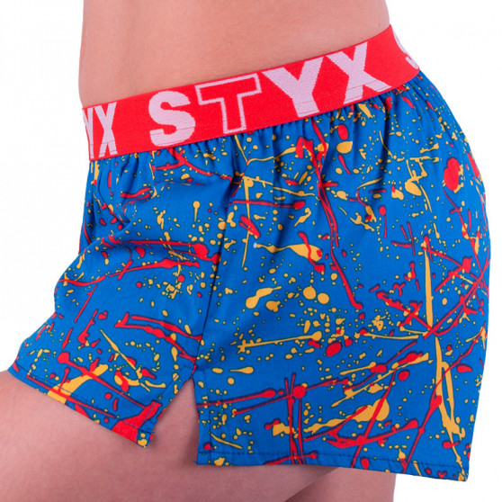 Damshorts Styx art sport gummi Jáchym färgad (T755)