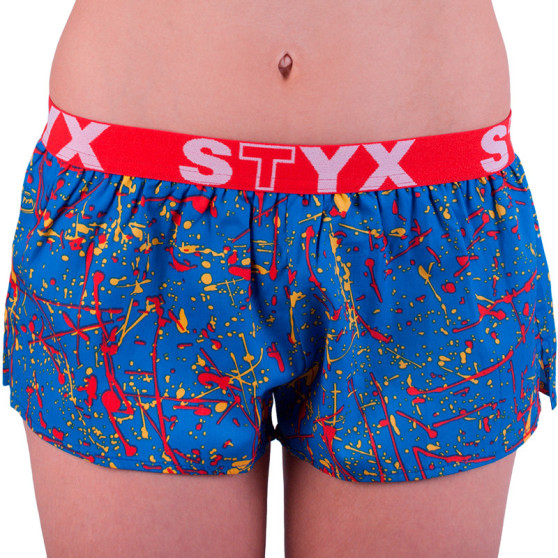 Damshorts Styx art sport gummi Jáchym färgad (T755)