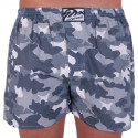 Boxershorts för herrar Styx art classic rubber grey camouflage (A656)