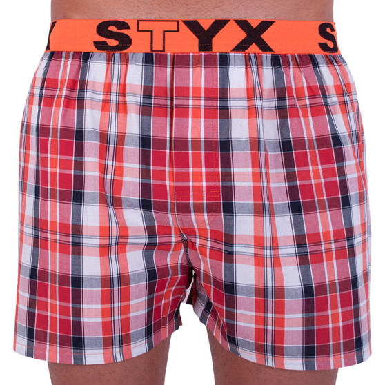 Boxershorts för herrar Styx sport elastisk flerfärgad (B638)