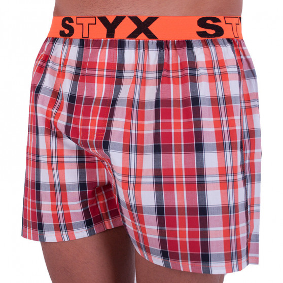 Boxershorts för herrar Styx sport elastisk flerfärgad (B638)