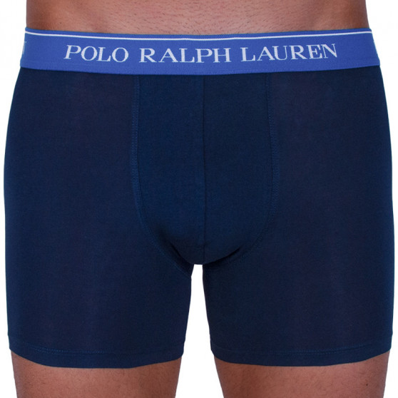 3PACK Boxershorts för herrar Ralph Lauren mörkblå (714713772004)