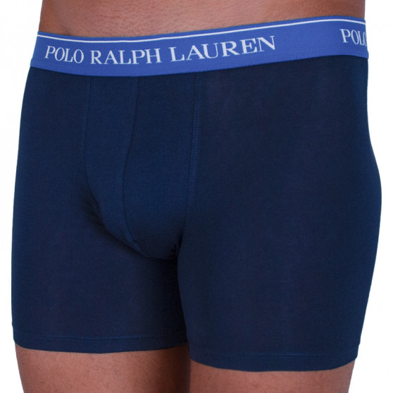 3PACK Boxershorts för herrar Ralph Lauren mörkblå (714713772004)