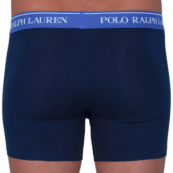 3PACK Boxershorts för herrar Ralph Lauren mörkblå (714713772004)