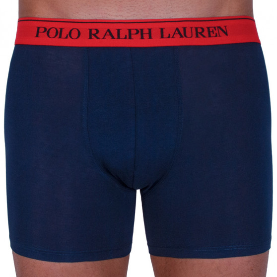 3PACK Boxershorts för herrar Ralph Lauren mörkblå (714713772004)