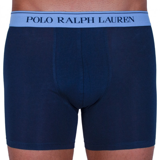 3PACK Boxershorts för herrar Ralph Lauren mörkblå (714713772004)