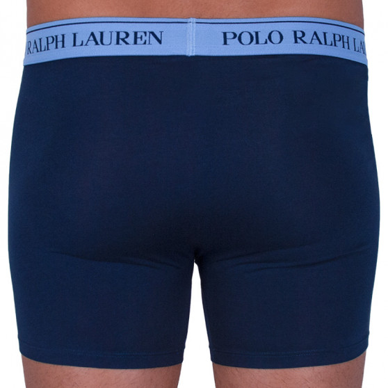 3PACK Boxershorts för herrar Ralph Lauren mörkblå (714713772004)