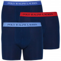 3PACK Boxershorts för herrar Ralph Lauren mörkblå (714713772004)