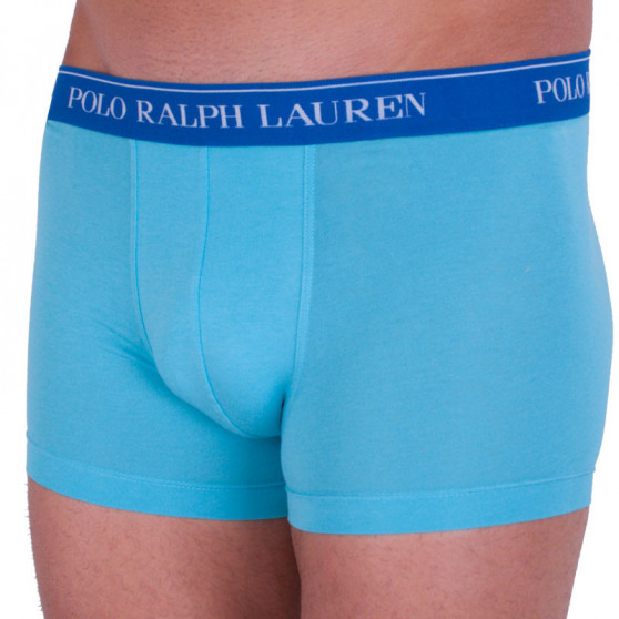 3PACK Boxershorts för herrar Ralph Lauren blå (714662050011)