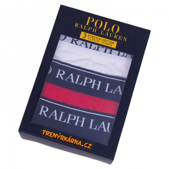 3PACK Boxershorts för herrar Ralph Lauren multicolour (714513424005)