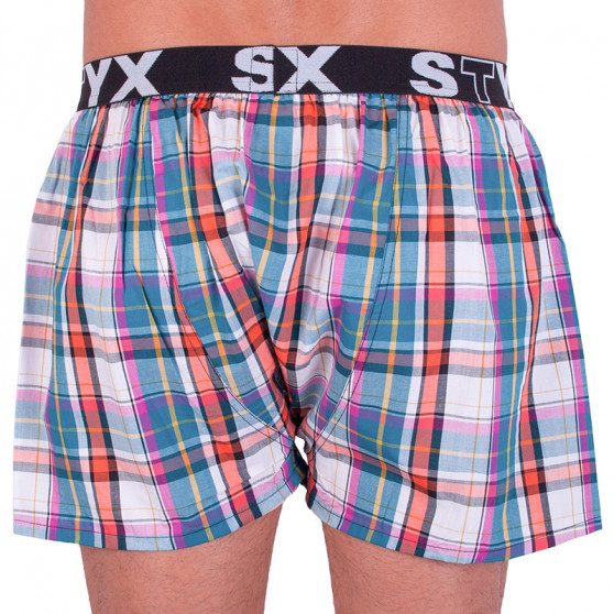 Boxershorts för herrar Styx sport elastisk flerfärgad (B622)