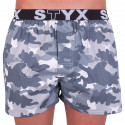 Boxershorts för herrar Styx art sports gummi grå camouflage (B656)