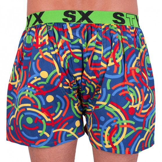 Boxershorts för herrar Styx art sports gummi färgade (B659)