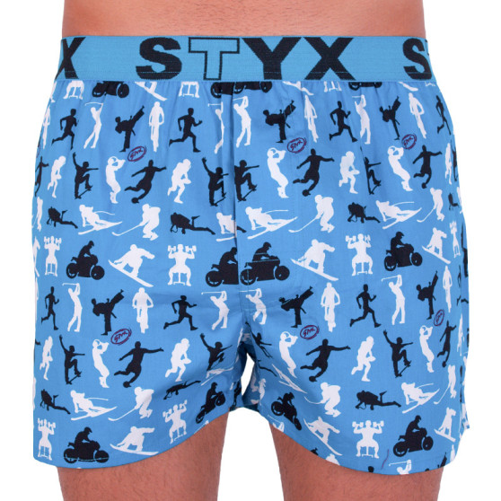 Boxershorts för herrar Styx konst sport gummi atleter (B750)