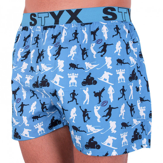 Boxershorts för herrar Styx konst sport gummi atleter (B750)