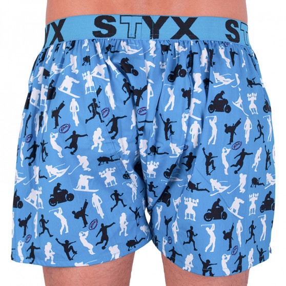 Boxershorts för herrar Styx konst sport gummi atleter (B750)