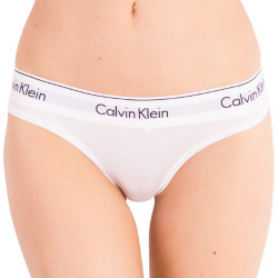 Stringtrosor för damer Calvin Klein vit (QF5117E-100)