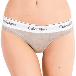 Stringtrosor för dam Calvin Klein oversized grey (QF5117E-020)