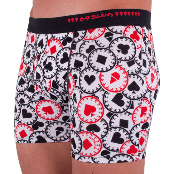 Boxershorts för män 69SLAM passform bambu pokermarker