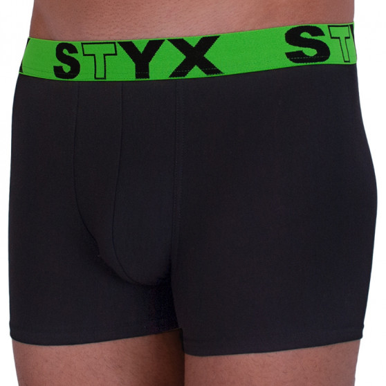 Boxershorts för herrar Styx sport elastisk svart (G965)