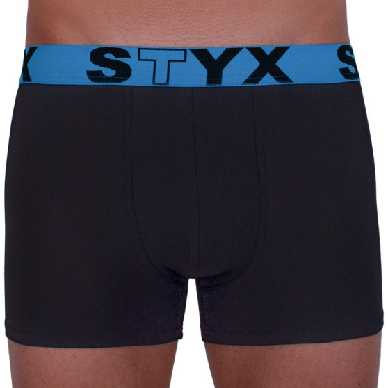 Boxershorts för herrar Styx sport elastisk svart (G966)