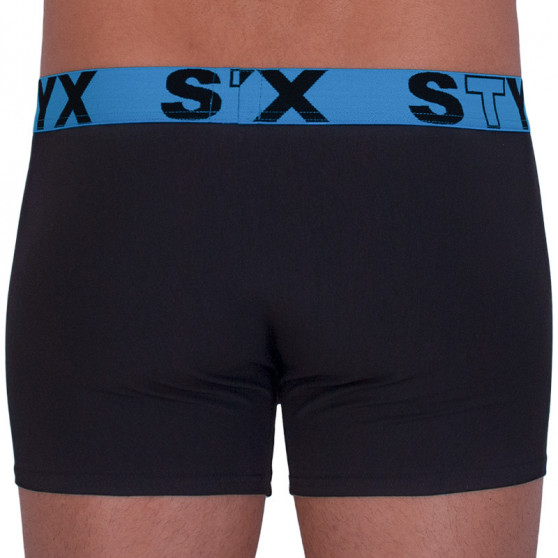 Boxershorts för herrar Styx sport elastisk svart (G966)