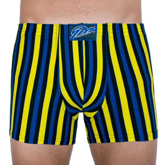 Boxershorts för herrar Styx lång klassisk elastisk flerfärgad (F860)