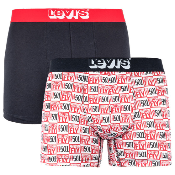 2PACK Boxershorts för herrar Levis multicolour (995010001 072)